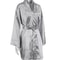 Sexy Flare Sleeve Dressing Gown Professional VNeck Nightwear Loose Black Robe With Sashes 5