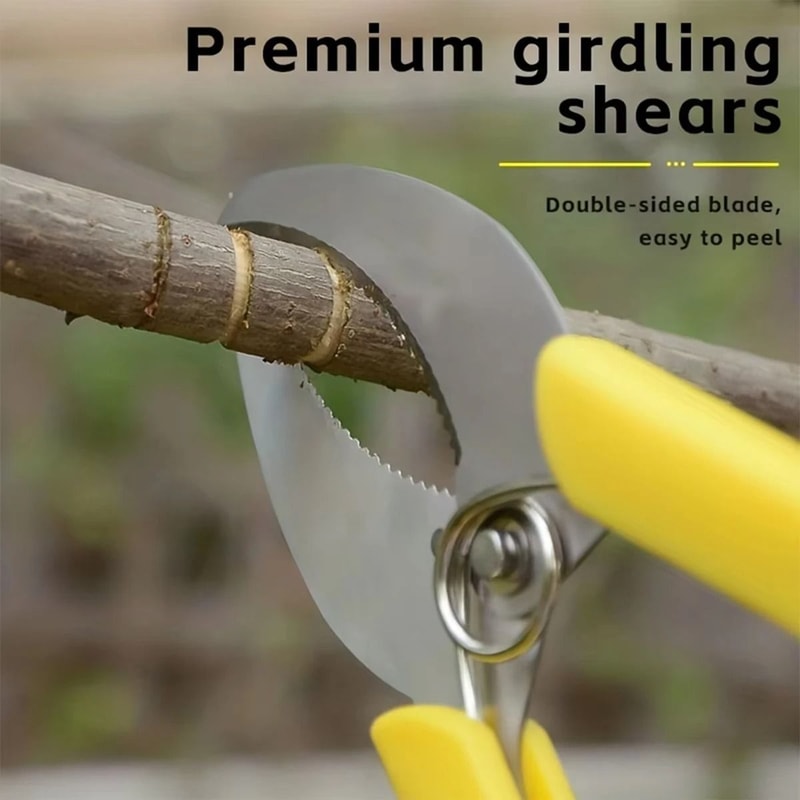 Professional Tree Ring Barking Cutter HighPerformance Sharp Stripping Knife Garden Girdling Shear 1