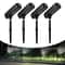 Professional Solar LED Outdoor Spotlight IP65 Green Garden Uplight For Trees Pathways Yard 4PCS S 8