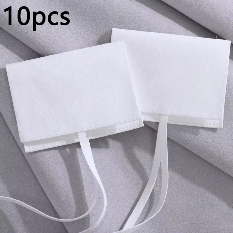 Microfiber Suede Jewelry Pouch HighPerformance Small Envelope Bag Luxury Wedding Gift Bags 11
