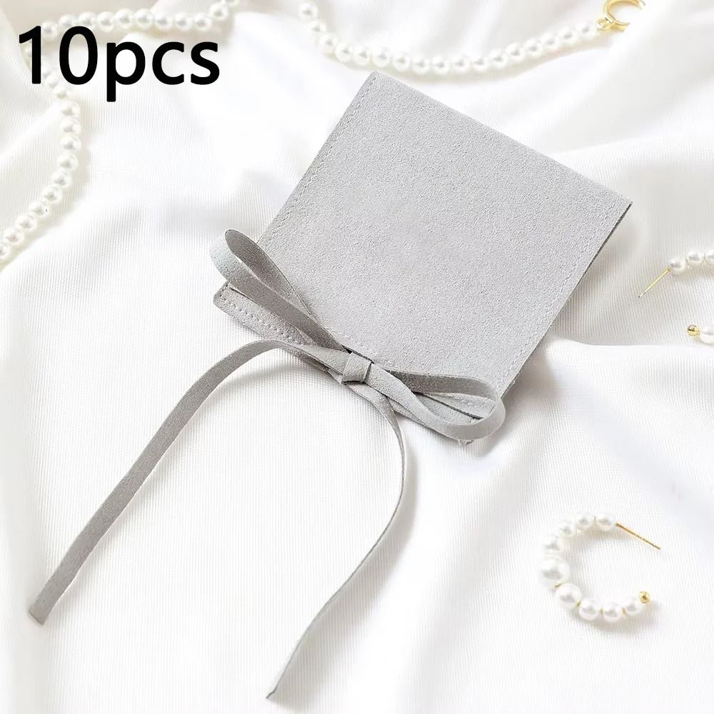 Microfiber Suede Jewelry Pouch HighPerformance Small Envelope Bag Luxury Wedding Gift Bags 8