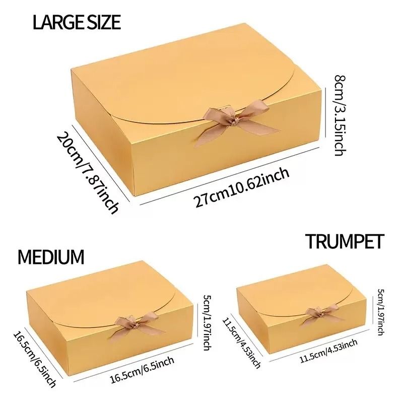 Elegant Butterfly Ribbon Gift Boxes HighPerformance Cosmetic Jewelry Packaging With GoldSilver Ed 4