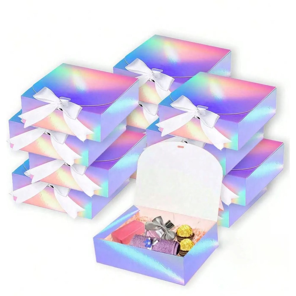 Elegant Butterfly Ribbon Gift Boxes HighPerformance Cosmetic Jewelry Packaging With GoldSilver Ed 9