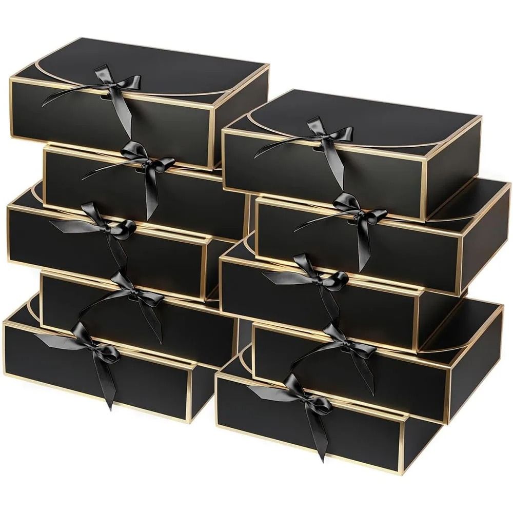 Elegant Butterfly Ribbon Gift Boxes HighPerformance Cosmetic Jewelry Packaging With GoldSilver Ed 6