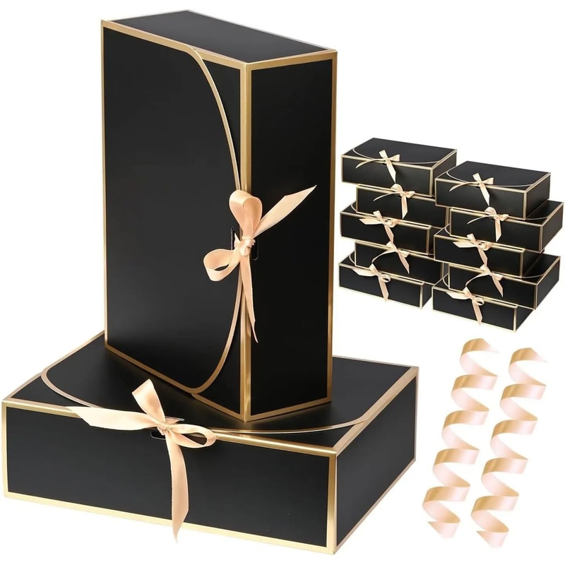 Elegant Butterfly Ribbon Gift Boxes HighPerformance Cosmetic Jewelry Packaging With GoldSilver Ed 7