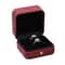 Vintage Double Slots Jewelry Box HighPerformance PU Leather Case For Wedding Proposal Engagement 3