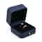 Vintage Double Slots Jewelry Box HighPerformance PU Leather Case For Wedding Proposal Engagement 7