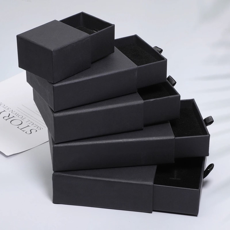 Drawer Style Jewelry Box HighPerformance Exquisite Packaging For Necklaces Bracelets Rings 5