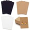 Blank Jewelry Display Cards HighPerformance Kraft Paper Packaging For Necklaces Earrings 50pcs 0