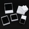 Square Jewelry Organizer Box HighPerformance White Kraft Paper Display Gift Boxes For Engagement 1