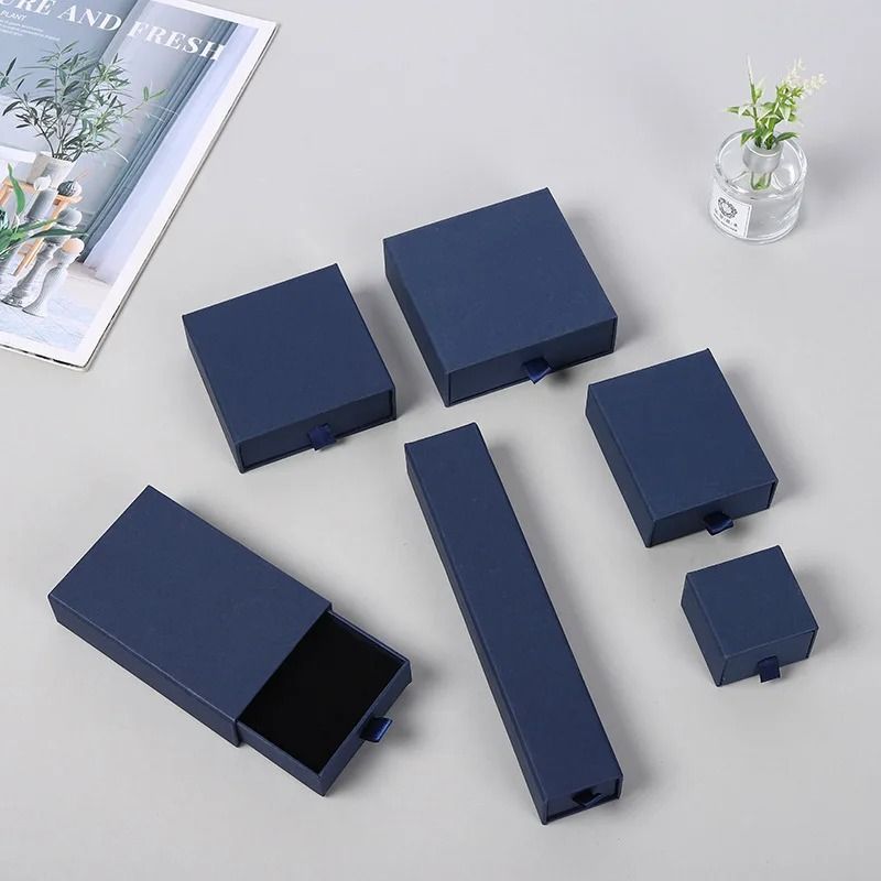 Drawer Jewelry Organizer Box HighPerformance Packing Display For Rings Necklaces 12pcs 12