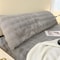 SolidColor Plush Long Pillowcase HighPerformance Soft Decorative Cover For Home Bedroom Decor 1
