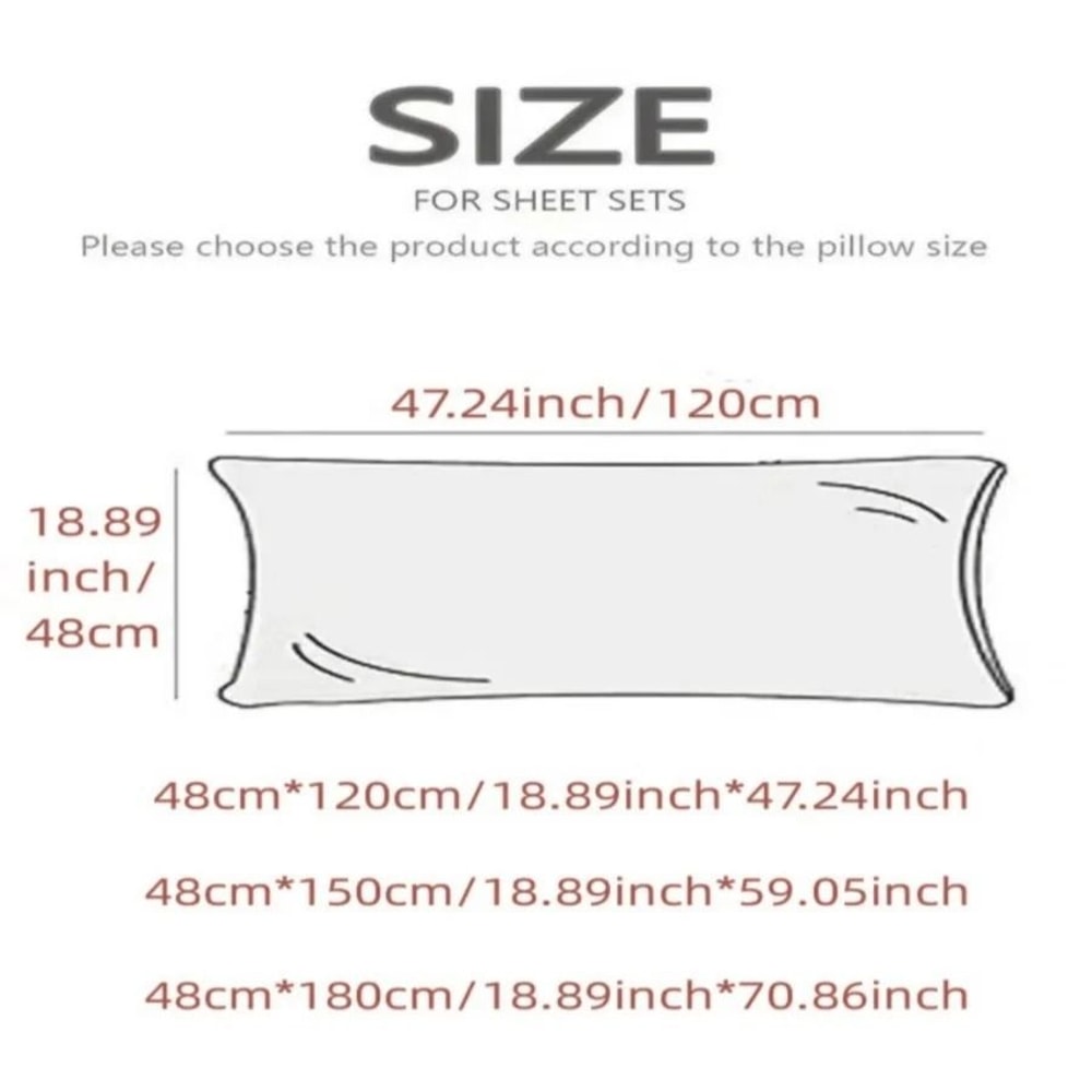 SolidColor Plush Long Pillowcase HighPerformance Soft Decorative Cover For Home Bedroom Decor 3