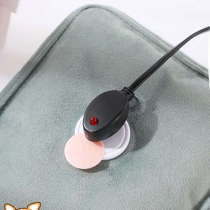 Rechargeable Electric Hand Warmer HighPerformance Rabbit Fur Hot Water Bottle For Winter Comfort 4