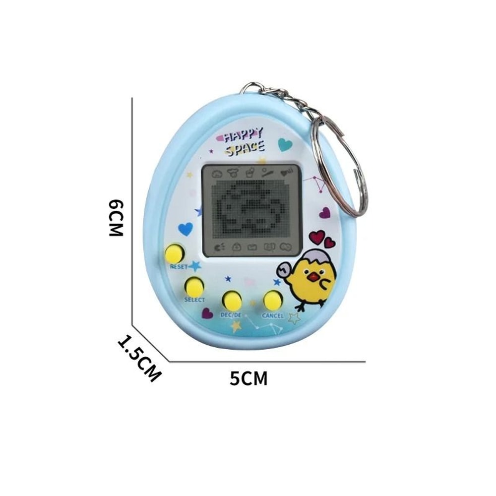 Virtual Electronic Pet Game Nostalgic Cyber Digital Animal Toy With Keychain For Kids Adults 3