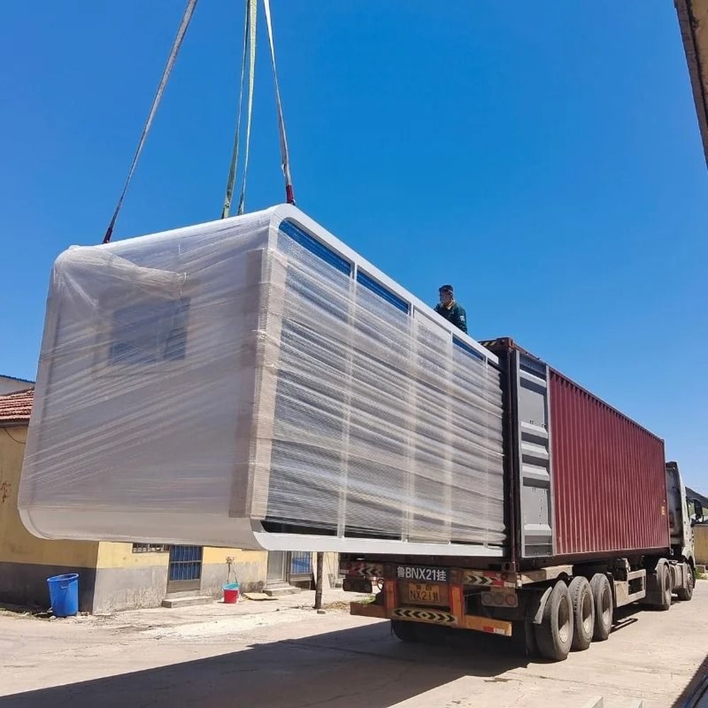 20ft Smart Space Capsule House HighPerformance Commercial Steel Apple House For Modern Living 2