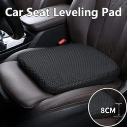 car seat booster cushion – high-performance honeycomb memory cotton & 3d mesh sedentary support