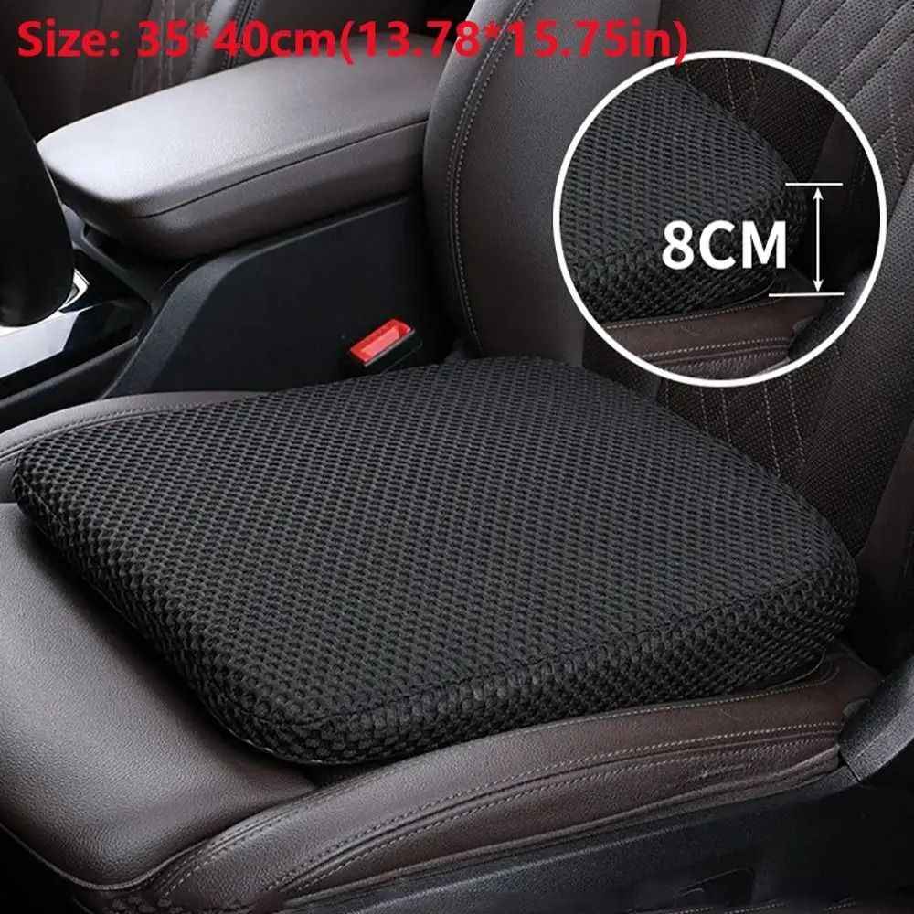 Car Seat Booster Cushion HighPerformance Honeycomb Memory Cotton 3D Mesh Sedentary Support 4