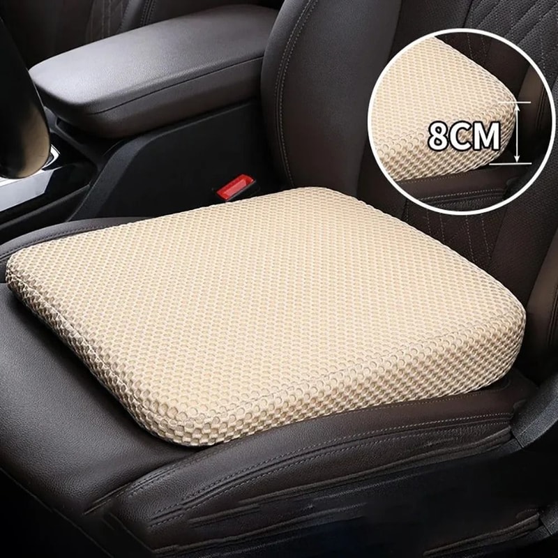 Car Seat Booster Cushion HighPerformance Honeycomb Memory Cotton 3D Mesh Sedentary Support 8