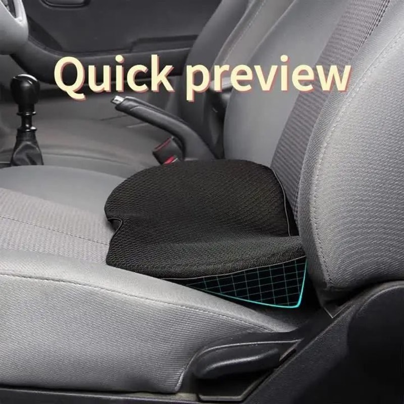 Memory Foam Car Lumbar Support Pad HighPerformance Lower Back Pillow For Driver Pain Relief 5