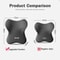 Car Headrest Lumbar Support Set HighPerformance Memory Foam Neck Backrest Cushion 4