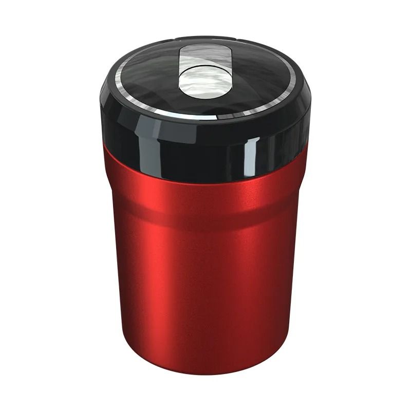 Portable Car LED Ashtray Universal Smokeless Cigarette Ash Holder For Auto Interiors 8