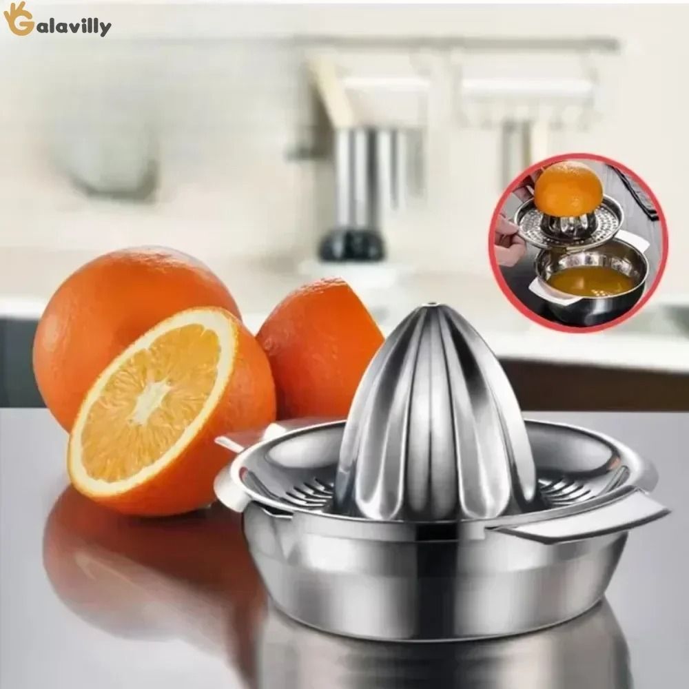 304 Stainless Steel Manual Citrus Juicer HighPerformance HandPressed Juice Maker 3