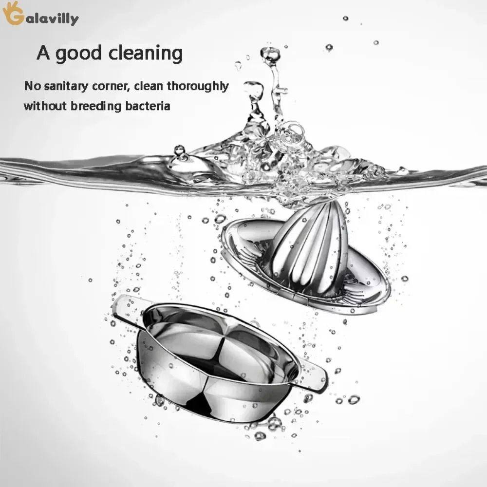 304 Stainless Steel Manual Citrus Juicer HighPerformance HandPressed Juice Maker 4