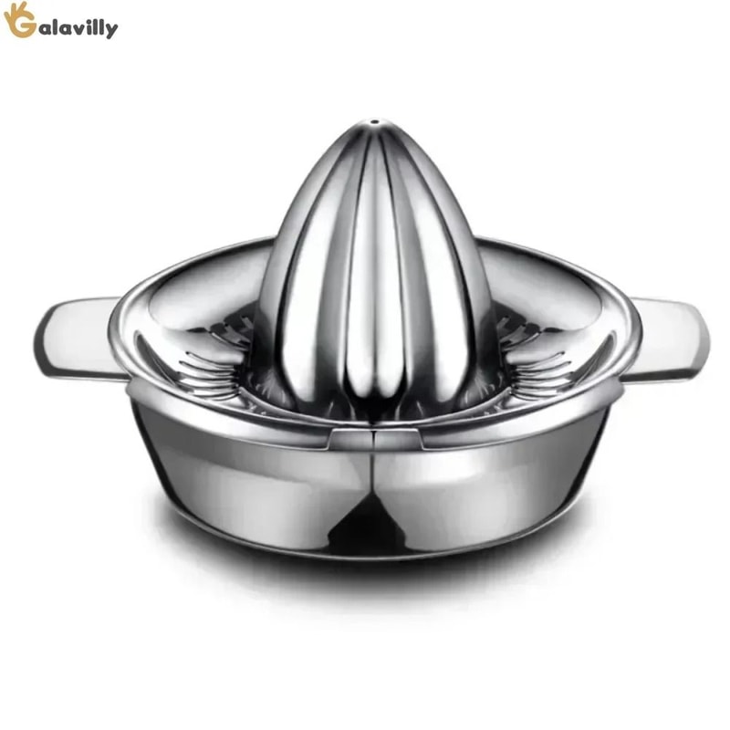 304 Stainless Steel Manual Citrus Juicer HighPerformance HandPressed Juice Maker 5