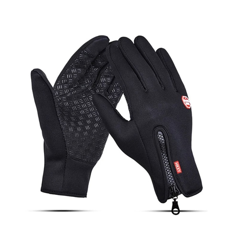 Winter Cycling Motorcycle Gloves HighPerformance Fleece Touch Screen Thermal Gloves 0
