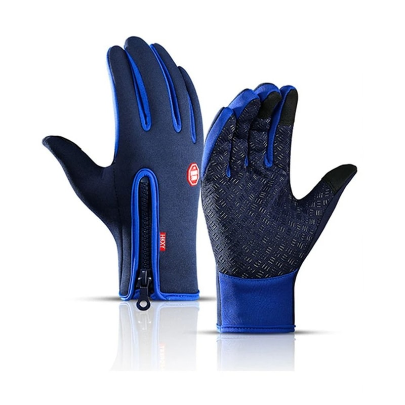 Winter Cycling Motorcycle Gloves HighPerformance Fleece Touch Screen Thermal Gloves 9