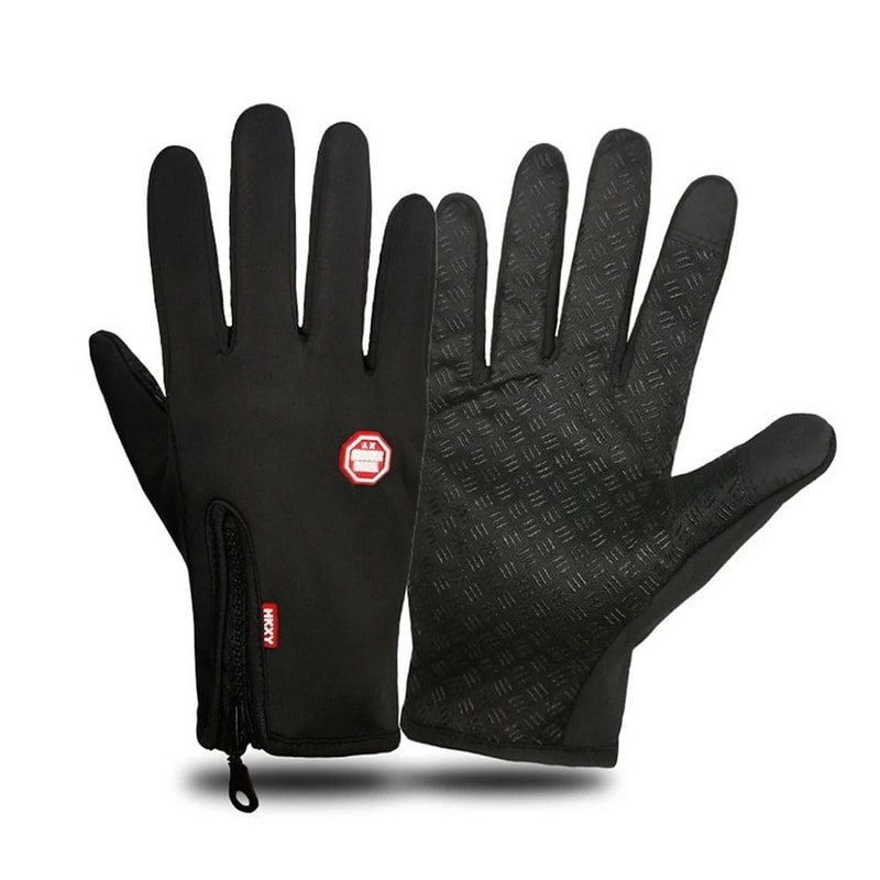 Winter Cycling Motorcycle Gloves HighPerformance Fleece Touch Screen Thermal Gloves 7