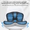 Integral Memory Foam Seat Lumbar Support HighPerformance Ergonomic Office Car Cushion 1