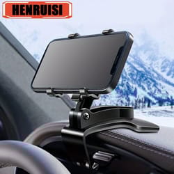 universal dashboard car phone holder – high-performance gps bracket & secure clip mount