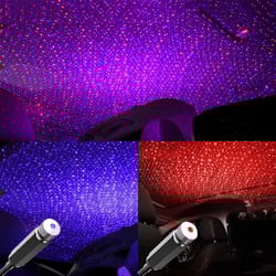 romantic usb galaxy star projector – high-performance led starry sky night light for car & home