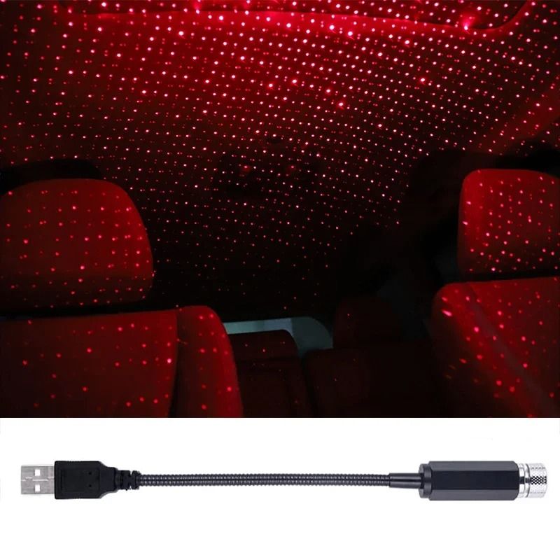 Romantic USB Galaxy Star Projector HighPerformance LED Starry Sky Night Light For Car Home 7
