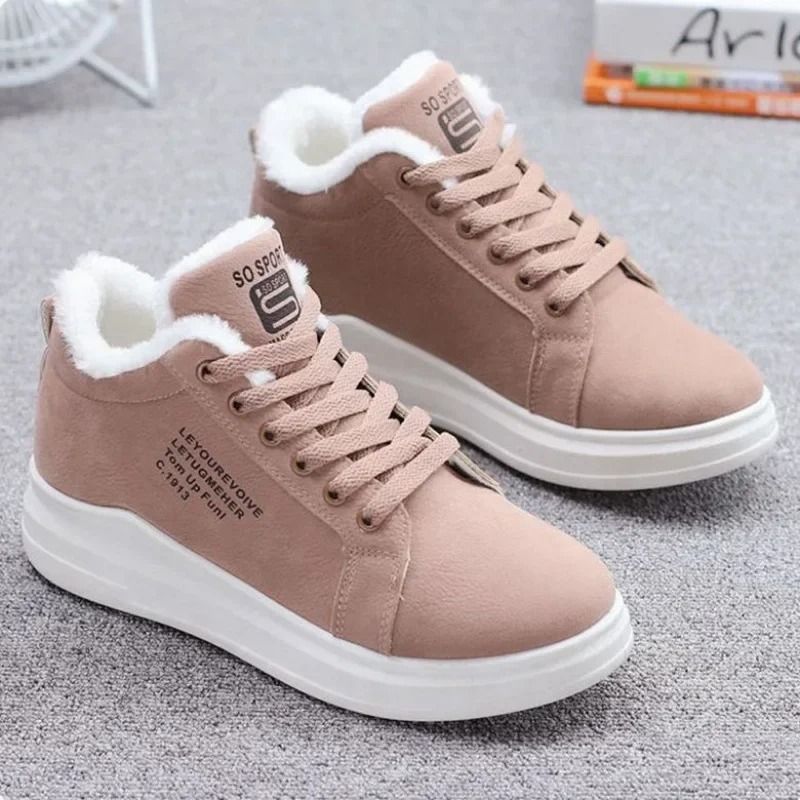 Winter Ankle Snow Boots HighPerformance PlushLined PU Leather Shoes Warm Sneakers 2