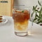Creative WaveShape Glass Tumbler HighPerformance Transparent Ripple Mug For Iced Coffee Tea 15