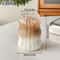 Creative WaveShape Glass Tumbler HighPerformance Transparent Ripple Mug For Iced Coffee Tea 17