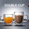 DoubleWall Glass Thermal Mug HighPerformance HeatResistant Tumbler For Coffee Tea Cocktails 1