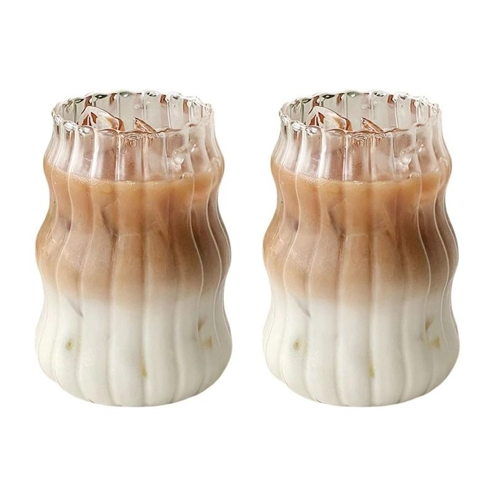 INS Ripple Glass Tumbler HighPerformance HeatResistant Drinking Glasses For Coffee Cocktails 21