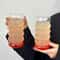 INS Ripple Glass Tumbler HighPerformance HeatResistant Drinking Glasses For Coffee Cocktails 25