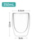 DoubleWall Insulated Glass Mug HighPerformance HeatResistant Tumbler For Coffee Whiskey Cocktails 10