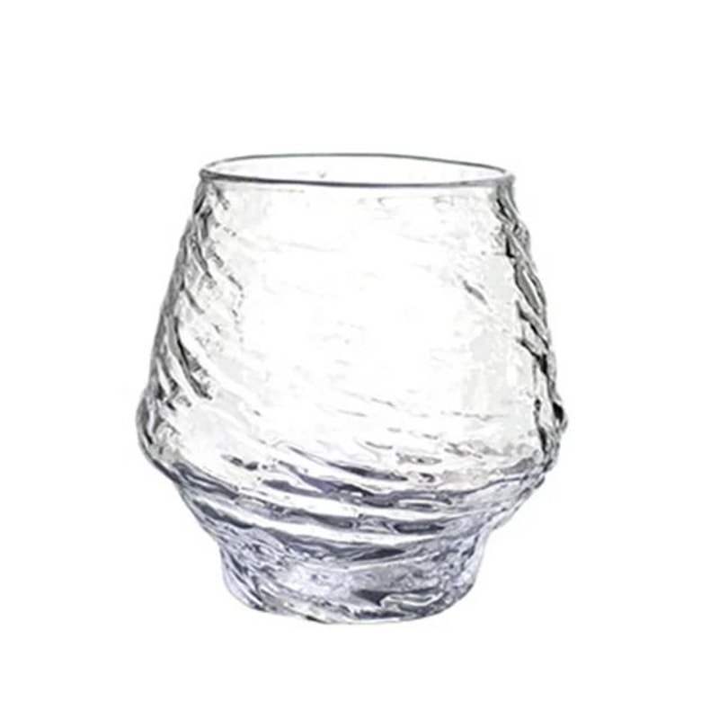 Japanese Hazy Air Whiskey Tumbler HighPerformance Hammer Pattern Brandy Wine Glass 8
