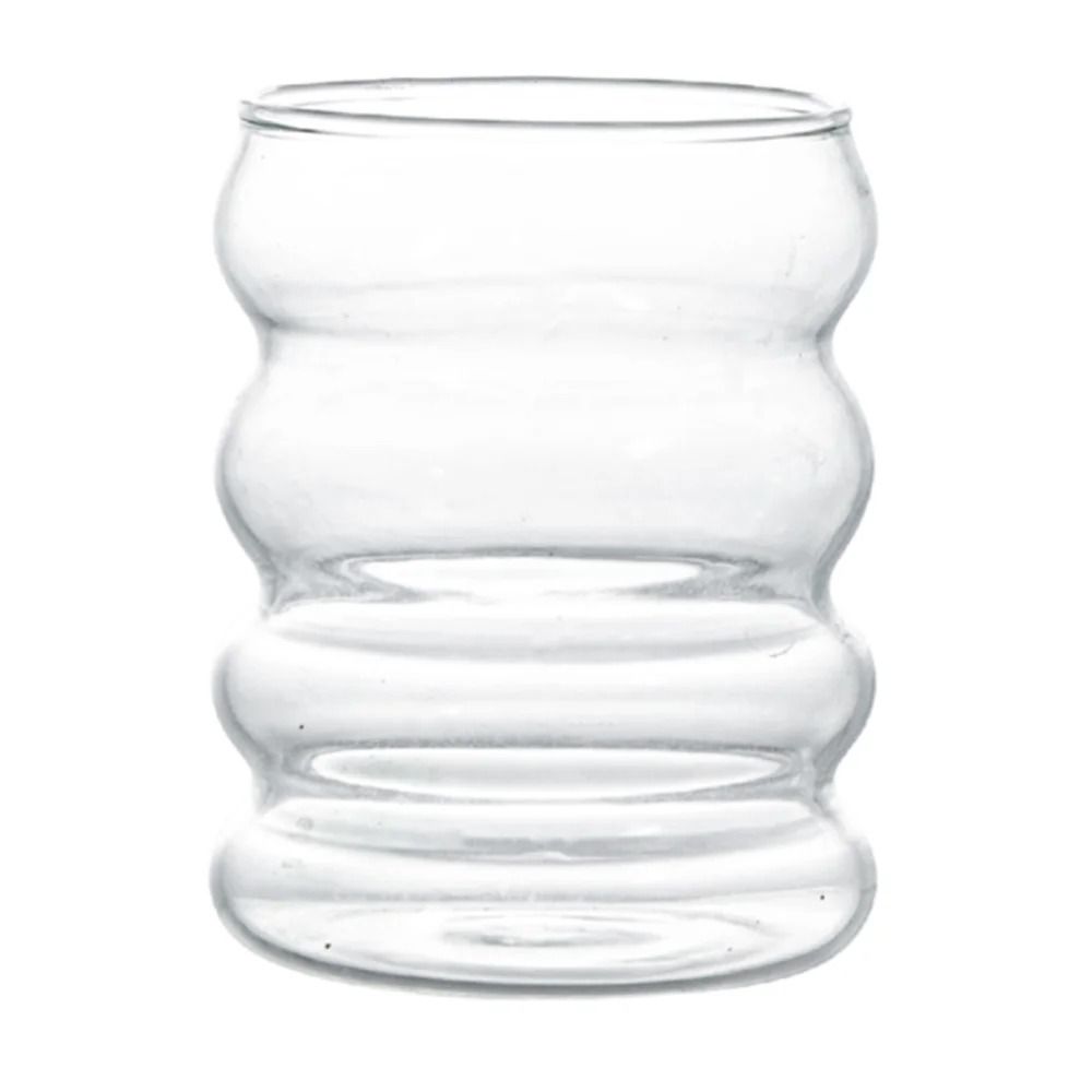 Creative HeatResistant Ripple Mug HighPerformance 350ml Glass Tumbler For Tea Coffee 6