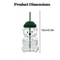 Homey Bear Straw Cup HighPerformance 20oz Cute Glass Coffee Tumbler For Smoothies Milk Tea 2