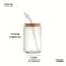 500ml Cherry Bow Glass Tumbler HighPerformance Mason Jar Shaped Drinking Cup With Ribbed Precision 5