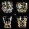 Gold Line Crystal Whiskey Tumblers HighPerformance Luxury Barware For Spirits Cocktails 2