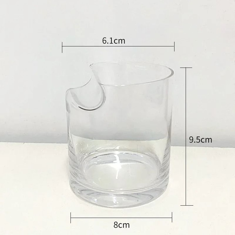 Crystal Whiskey Cigar Glass HighPerformance 300ml Tiki Fashion Tumbler With BuiltIn Cigar Rest 5