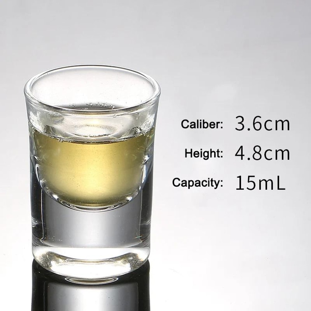 Chinese Style Shot Glass Tumbler HighPerformance Cordial Glass For Vodka Tequila Espresso 13